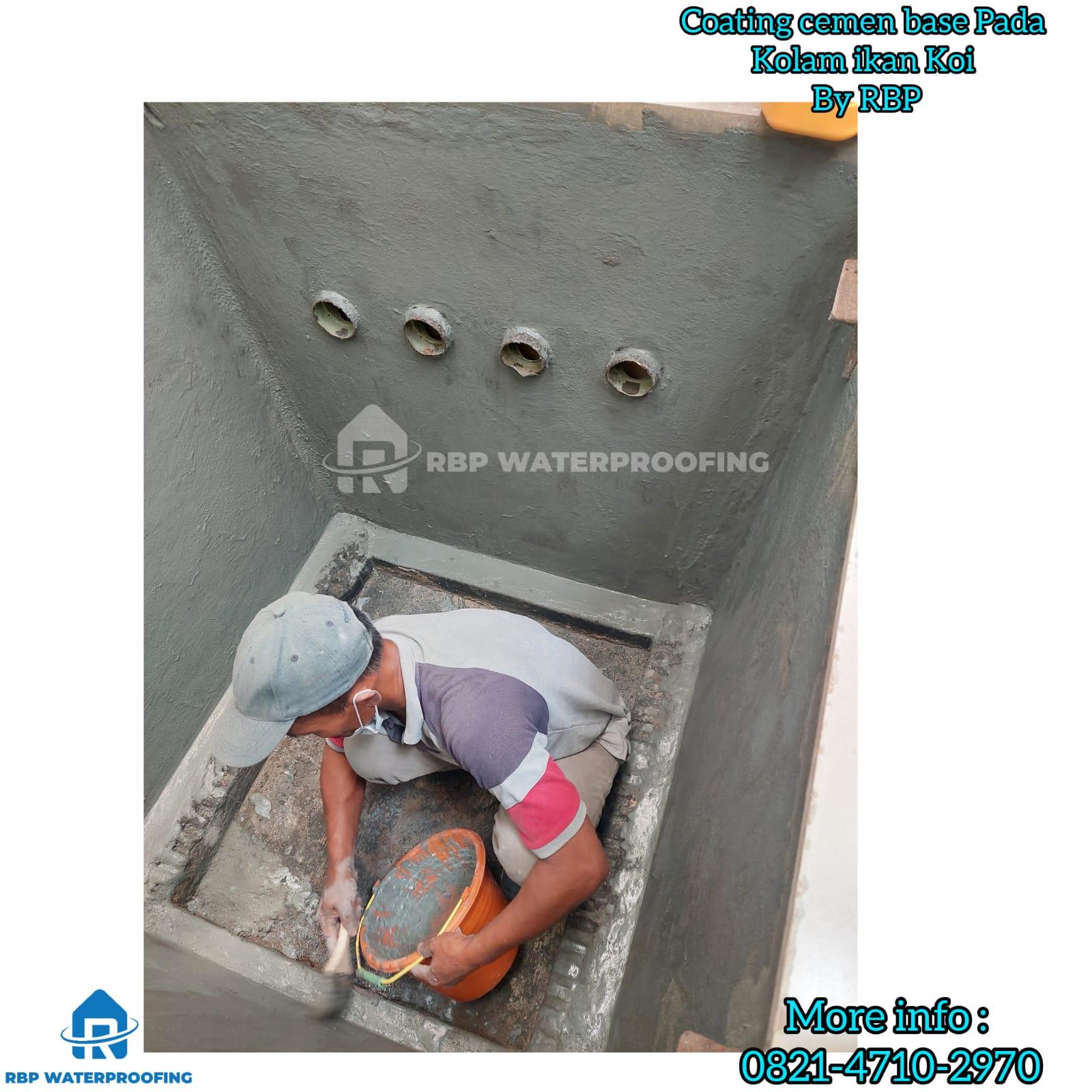 Aplikasi Material Sika 107 Top di Bali